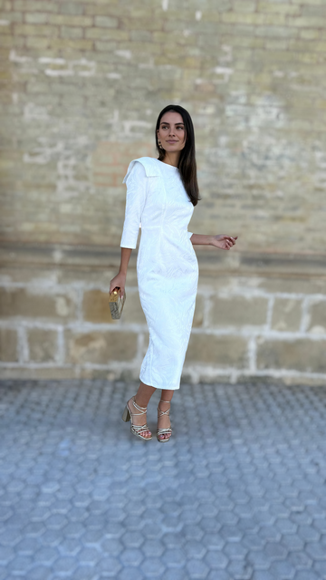 Vestido Estela Blanco