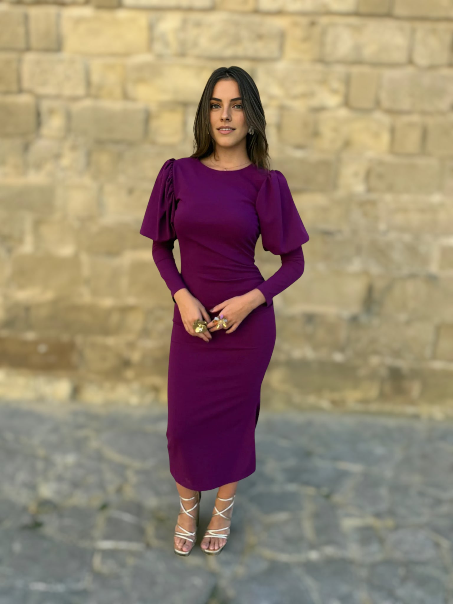 Vestido Laura Buganvilla