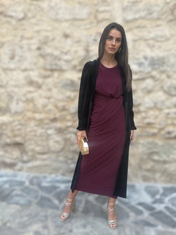 Kimono Terciopelo Negro