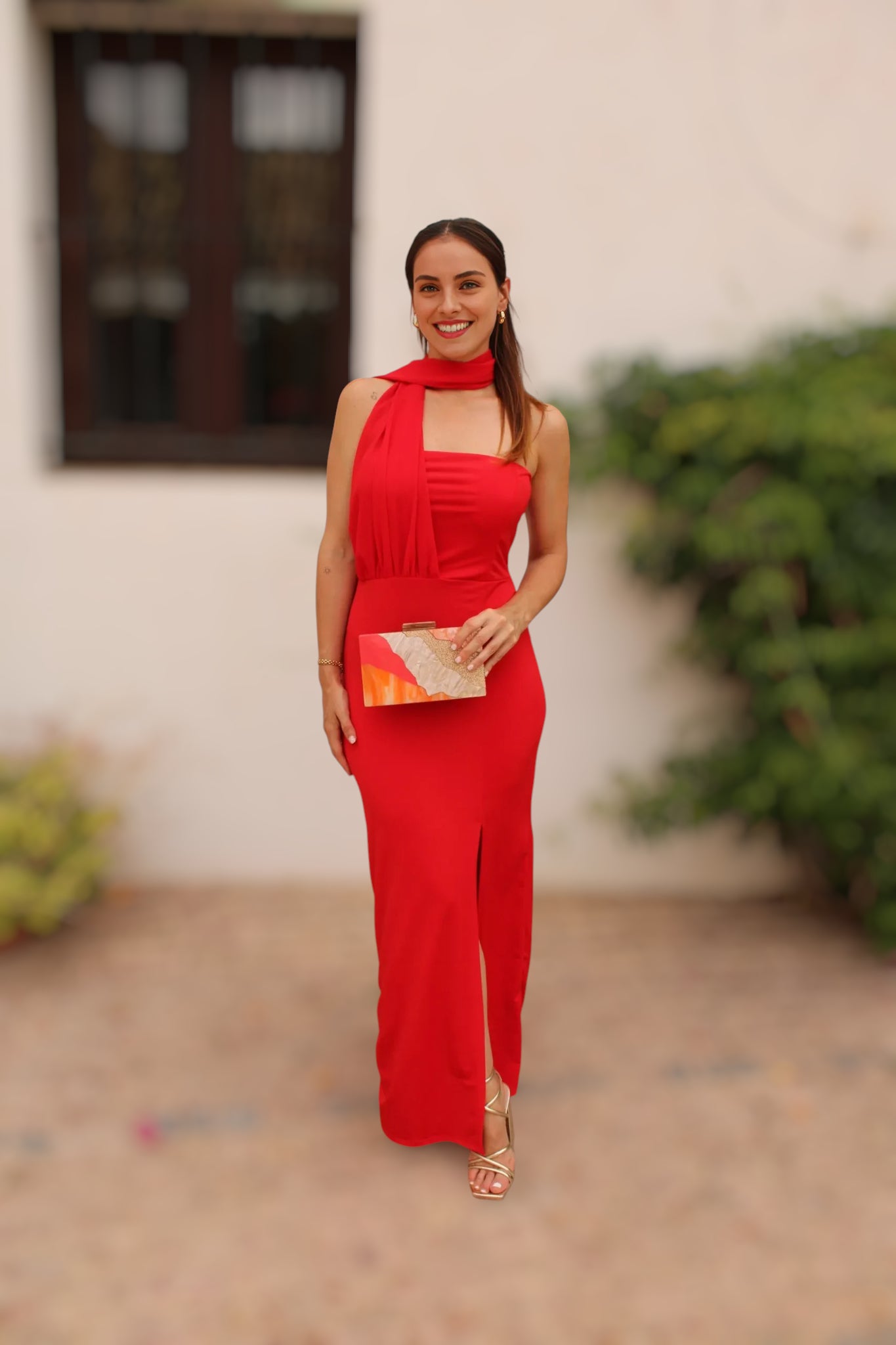 Vestido Lía Rojo