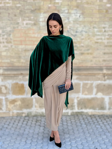 Capa Lidia Verde Botella