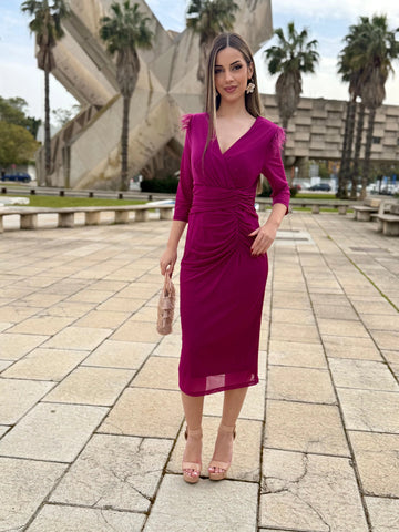 Vestido Fabiola Buganvilla