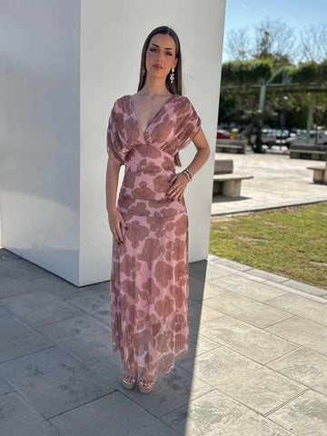 Vestido Yadhira Rosa