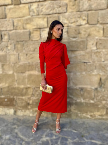 Vestido Esperanza Rojo