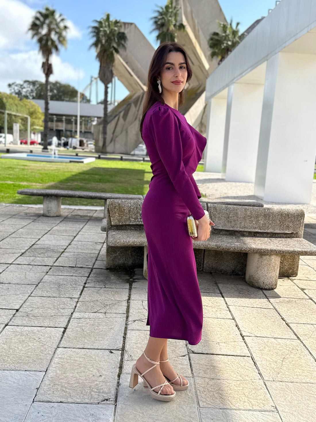 Vestido Aura Buganvilla