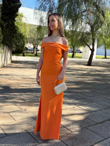 Vestido Elsa Naranja