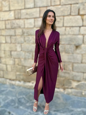 Vestido Marta Vino