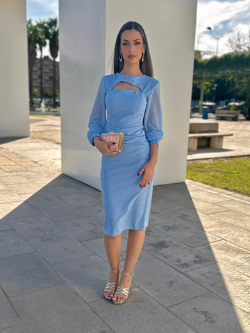 Vestido Nadia Celeste