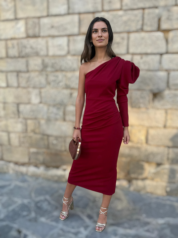 Vestido Rosario Vino