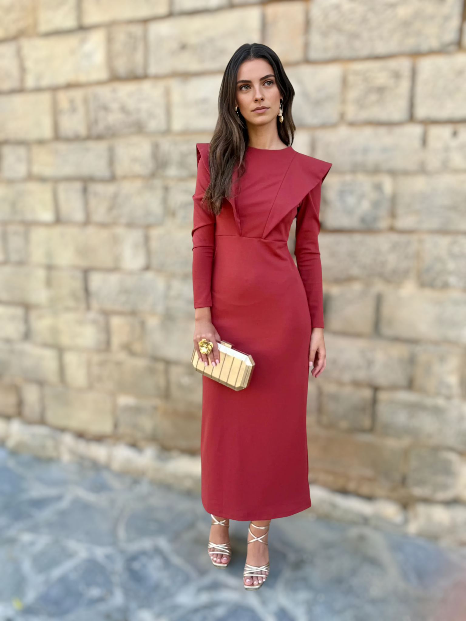 Vestido Inés Teja