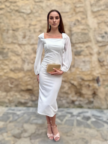 Vestido Romina Blanco