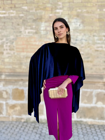 Capa Lidia Azul Marino