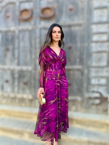 Vestido Vera Buganvilla