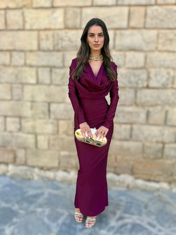 Vestido Teresa Vino