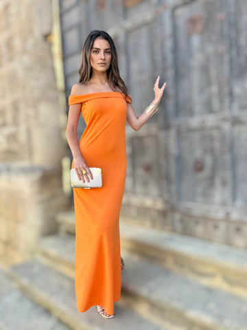 Vestido Elsa Naranja