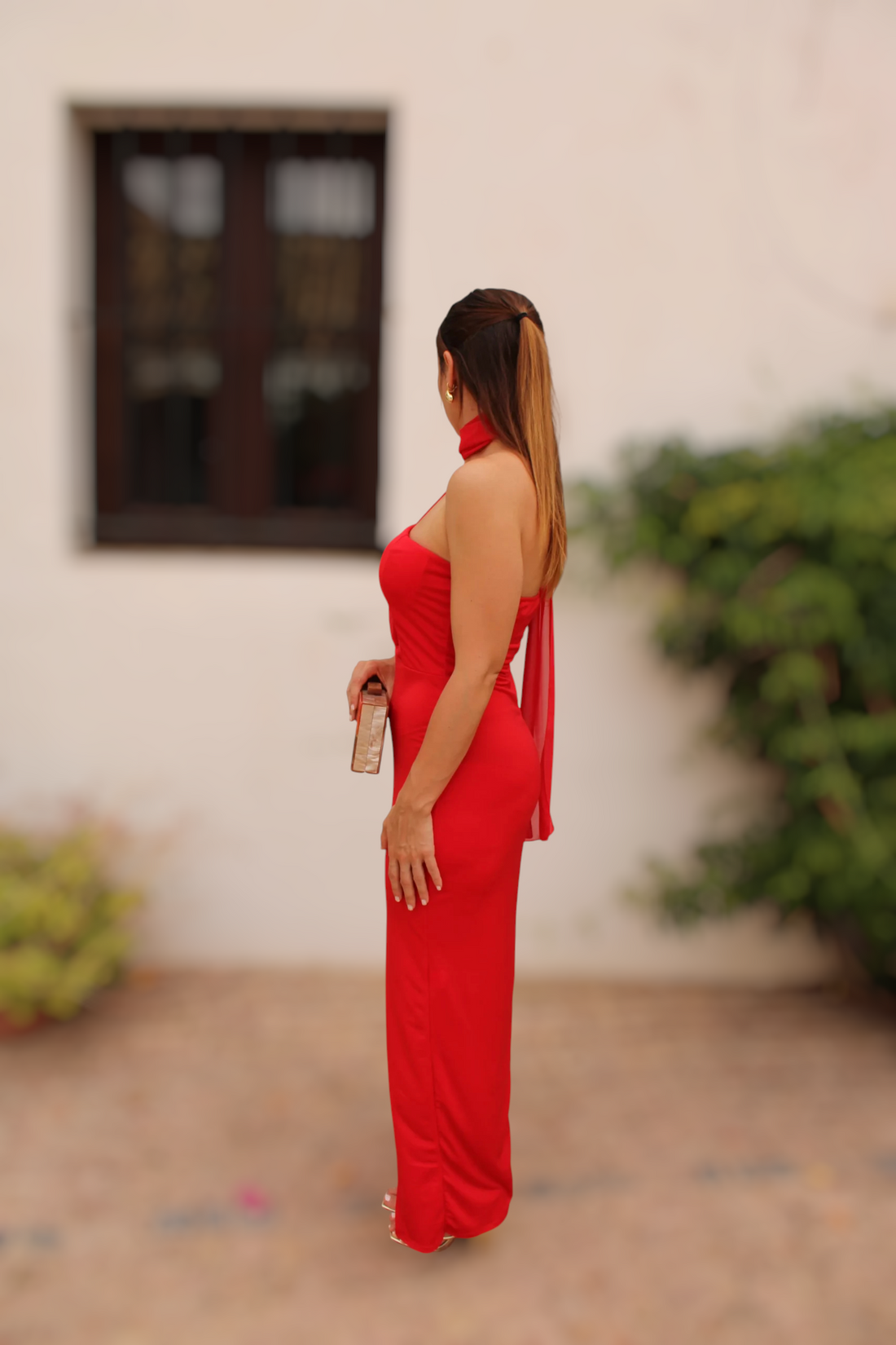 Vestido Lía Rojo