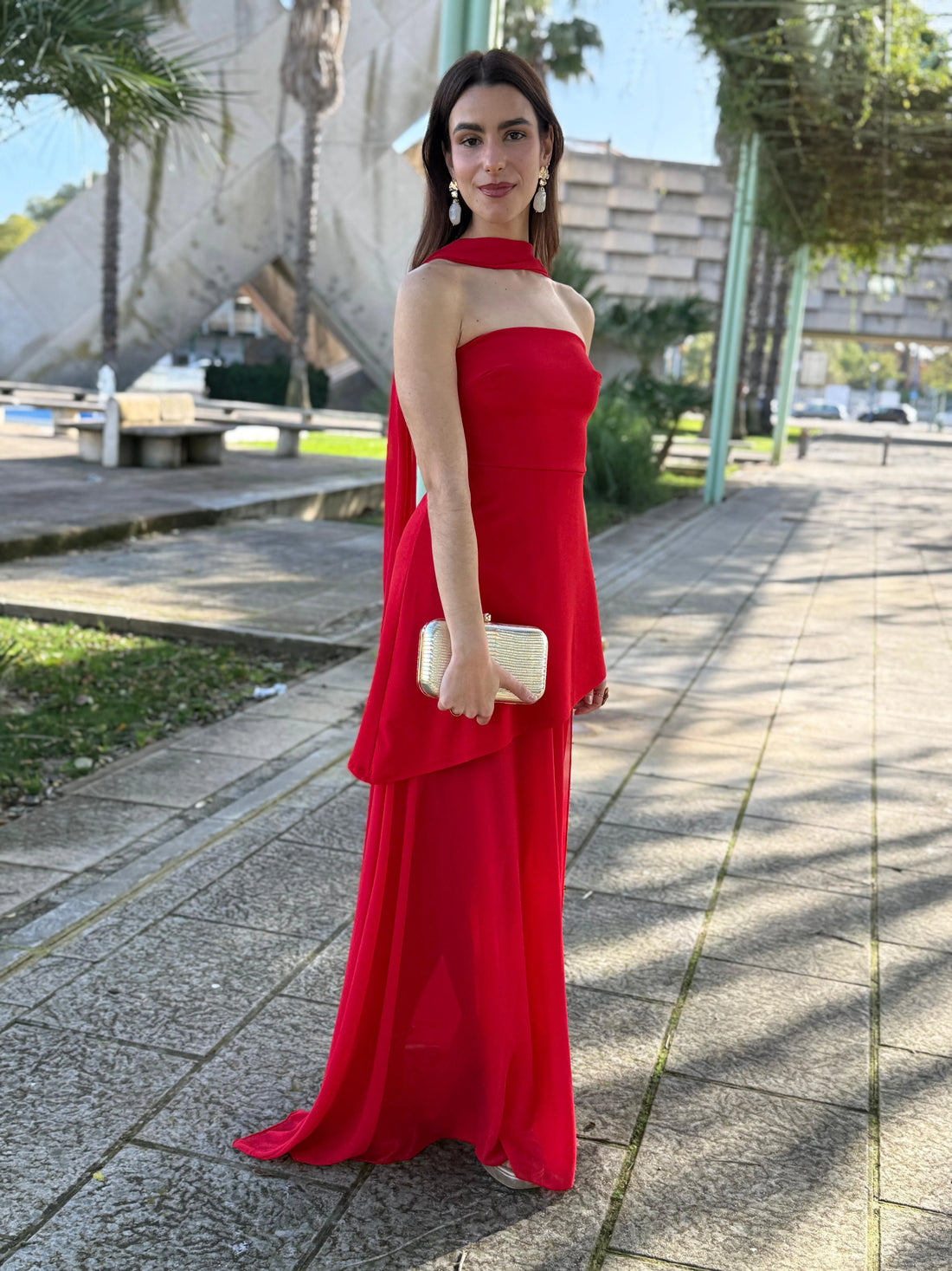 Vestido Valentina Rojo