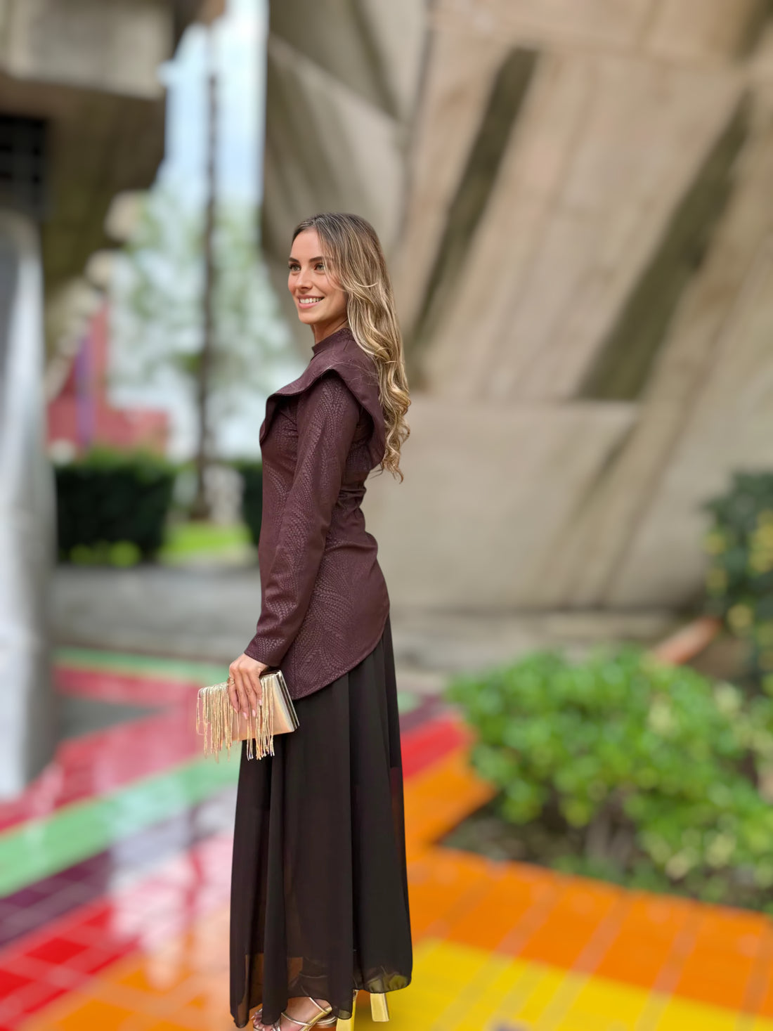 Conjunto Amparo Marrón Chocolate