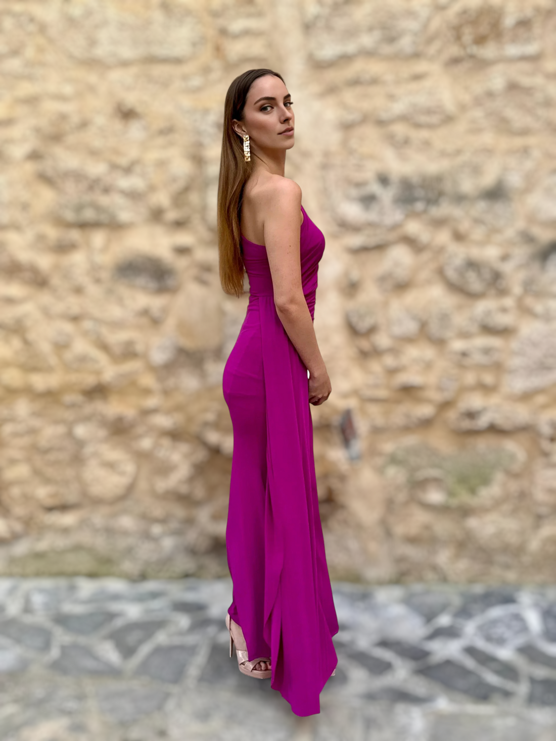 Vestido Sara Buganvilla