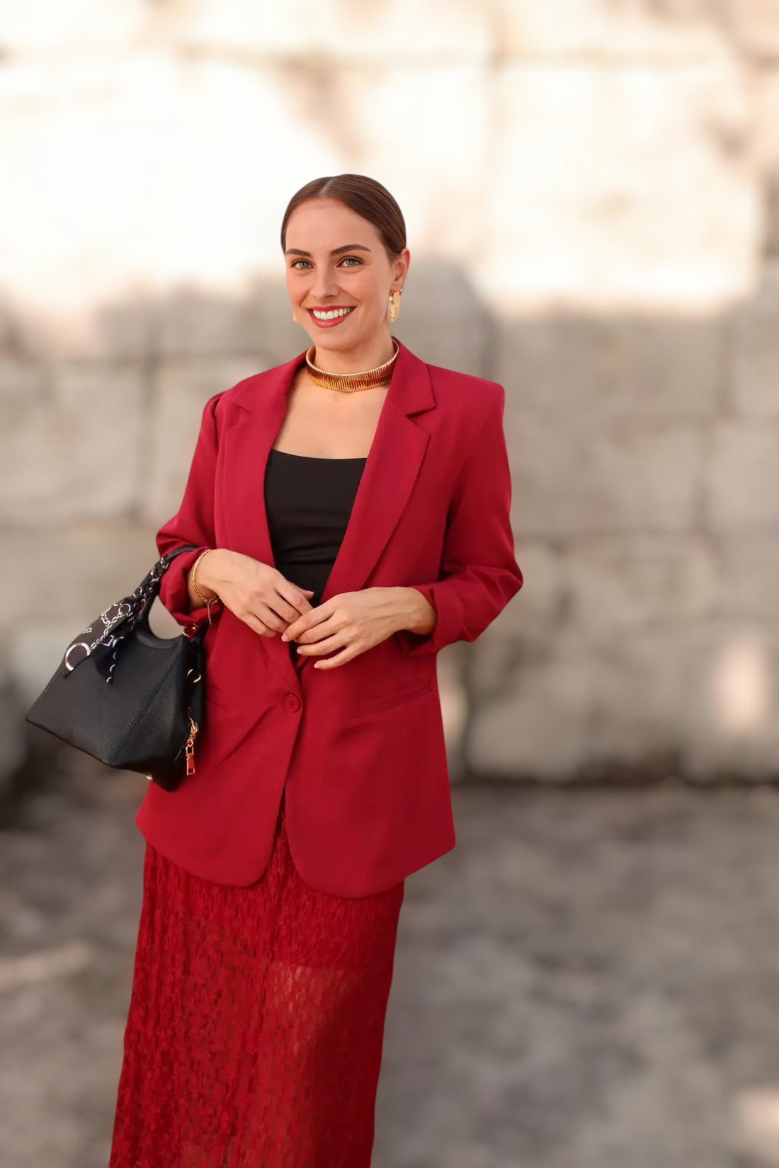 Conjunto Amalia Granate