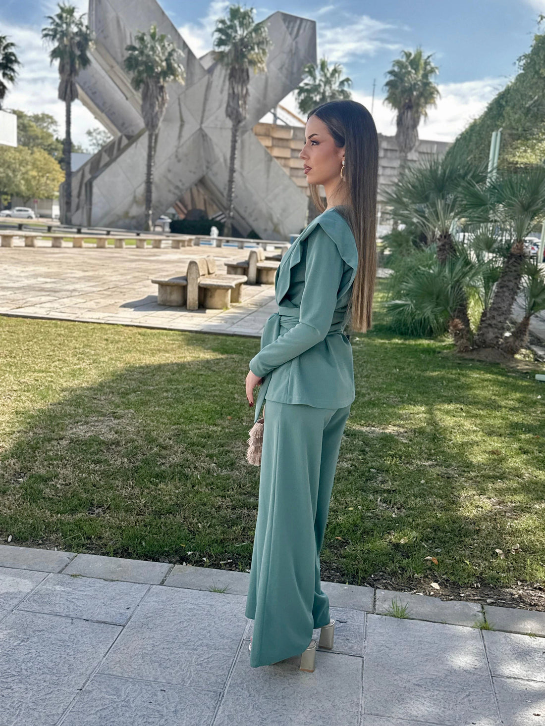 Conjunto Begoña Verde Mar