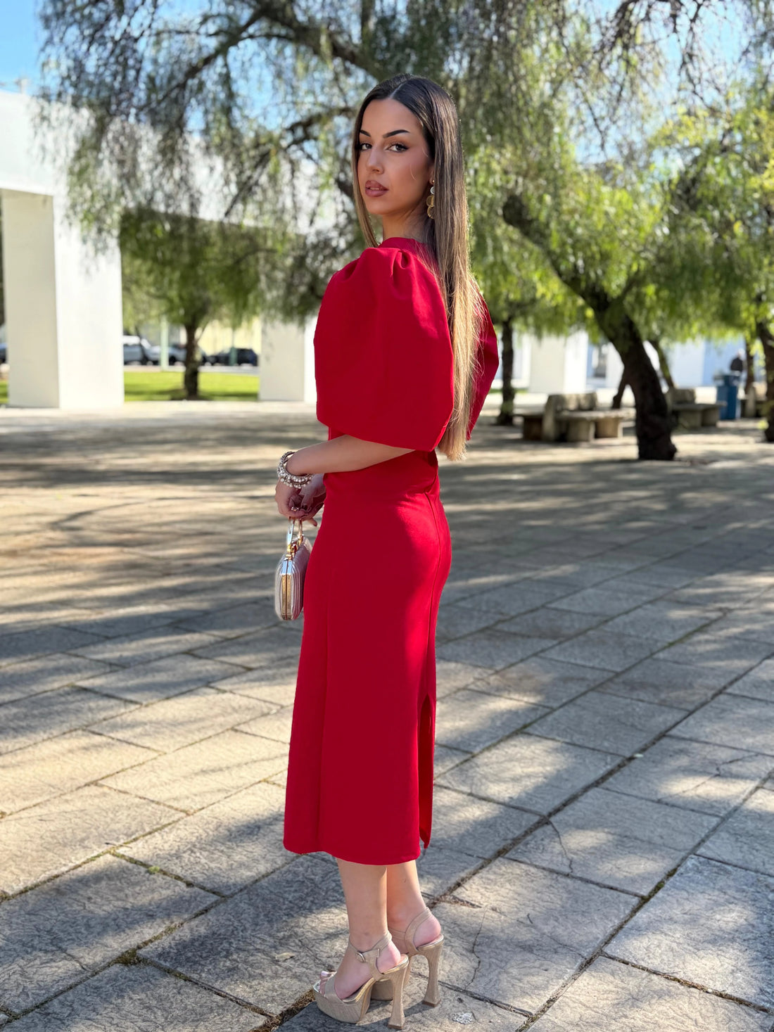 Vestido Luna Rojo
