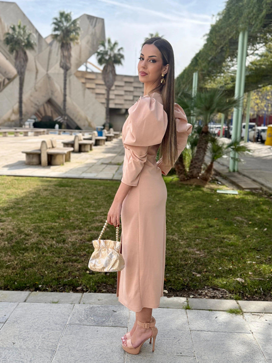 Vestido Dolores Rosa