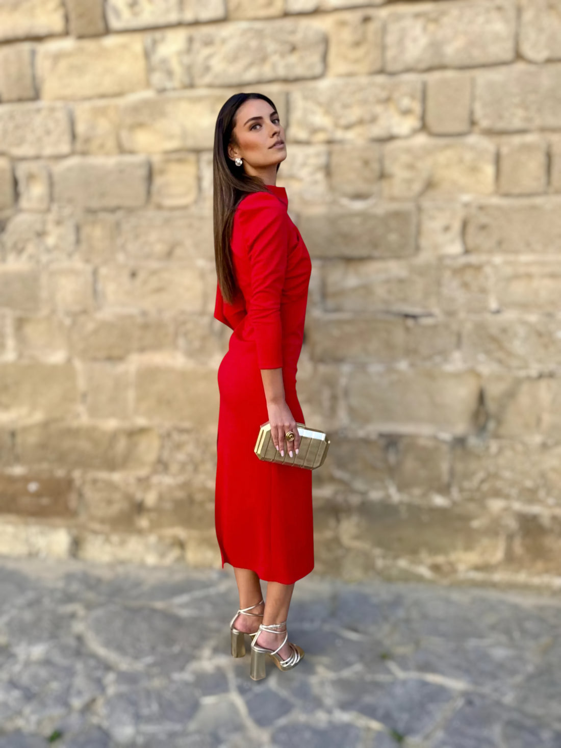 Vestido Esperanza Rojo