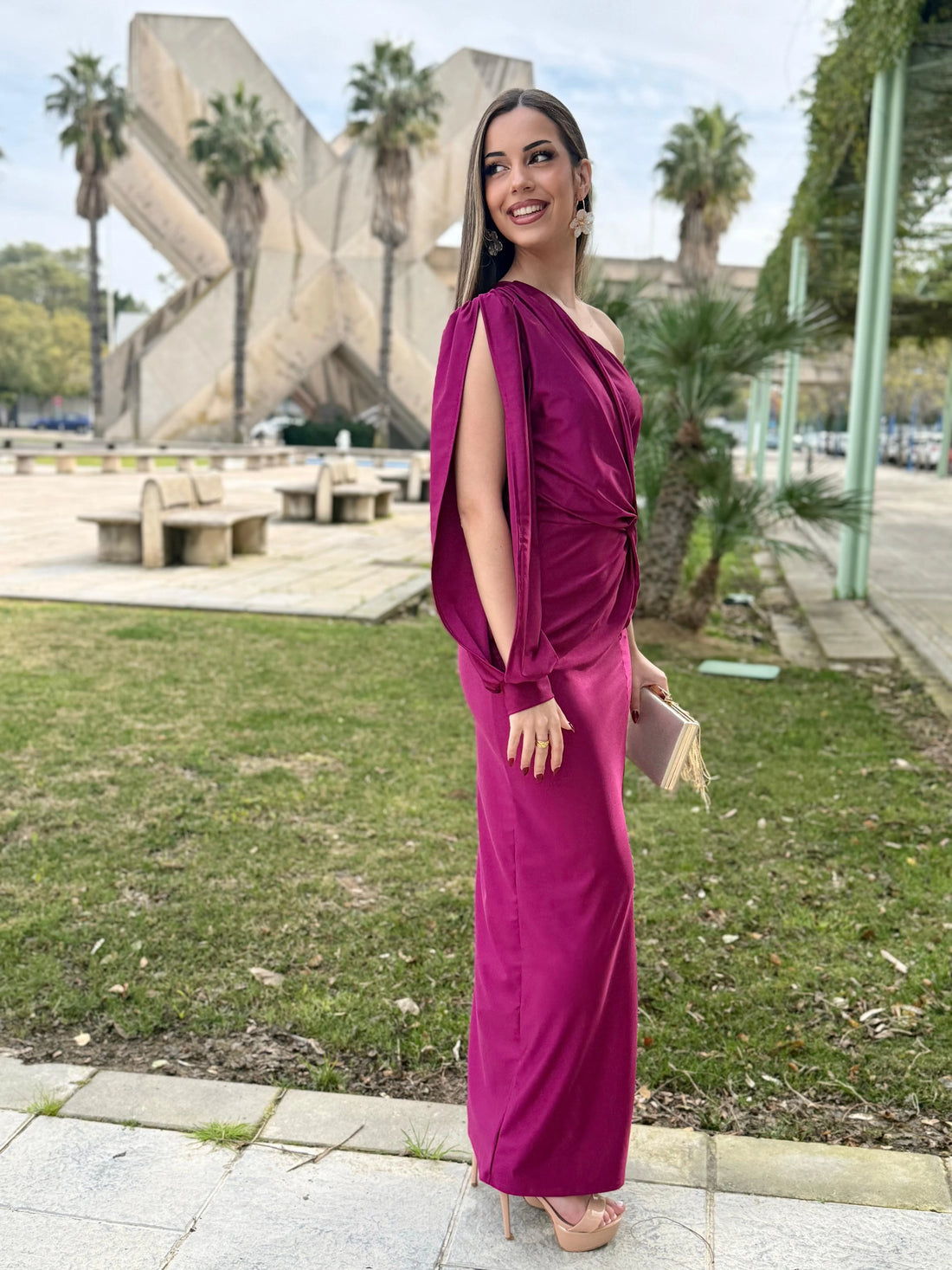 Vestido Aitana Magenta