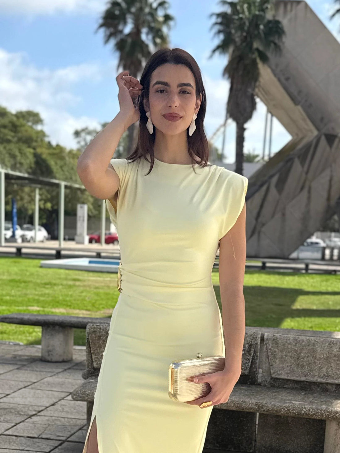 Vestido Patricia Amarillo