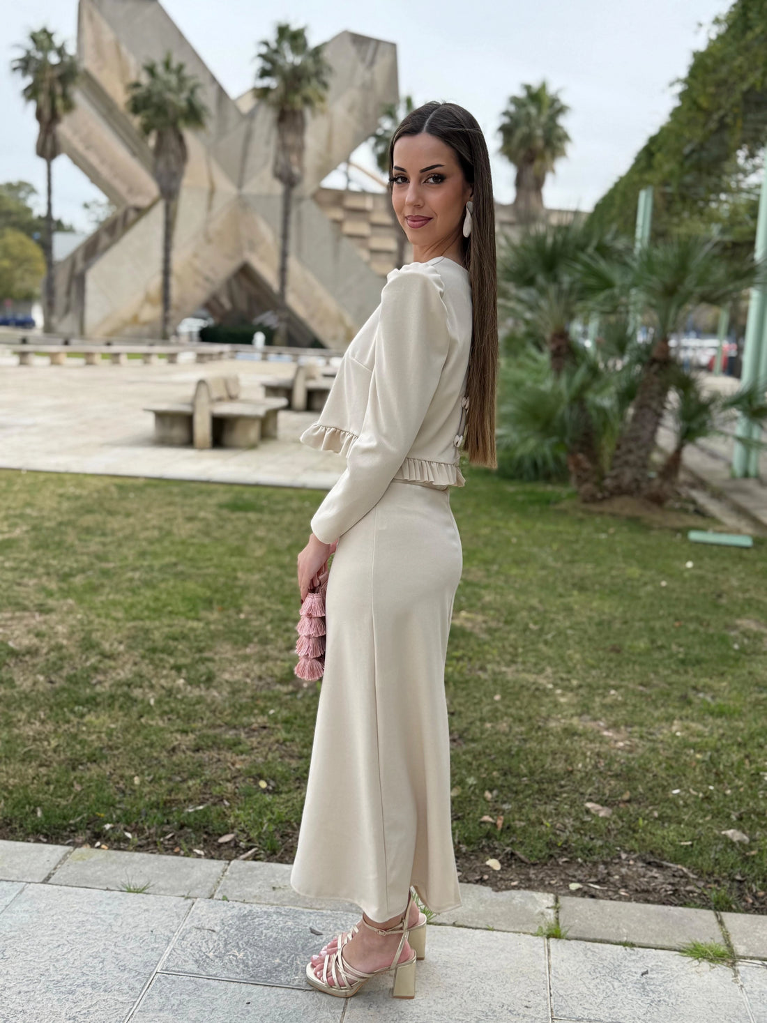 Conjunto Alana Beige