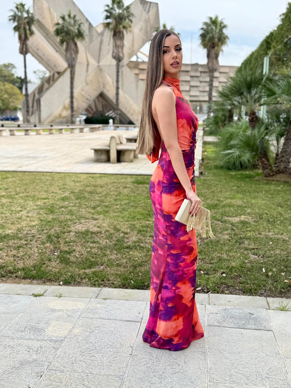 Vestido Paloma Estampado