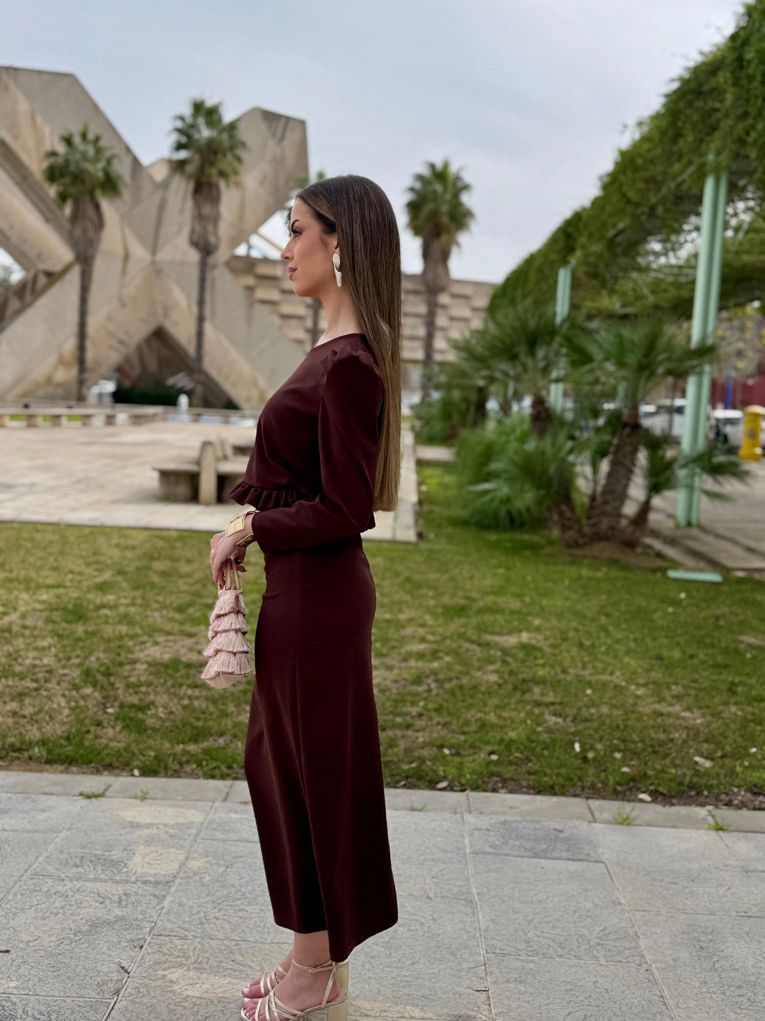 Conjunto Alana Marrón Chocolate