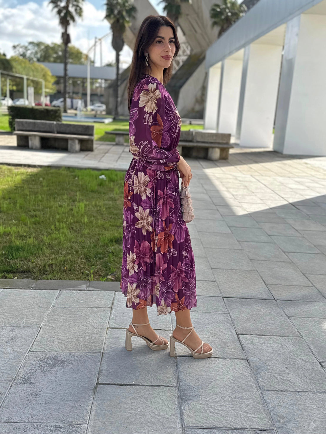 Vestido Tatiana Buganvilla