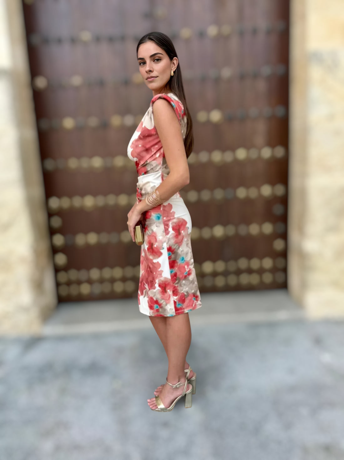 Vestido Siena Teja