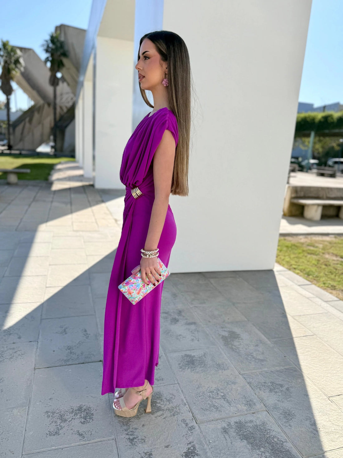 Vestido Emma Buganvilla