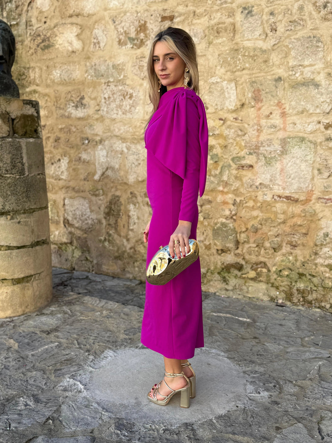 Vestido Esperanza Buganvilla