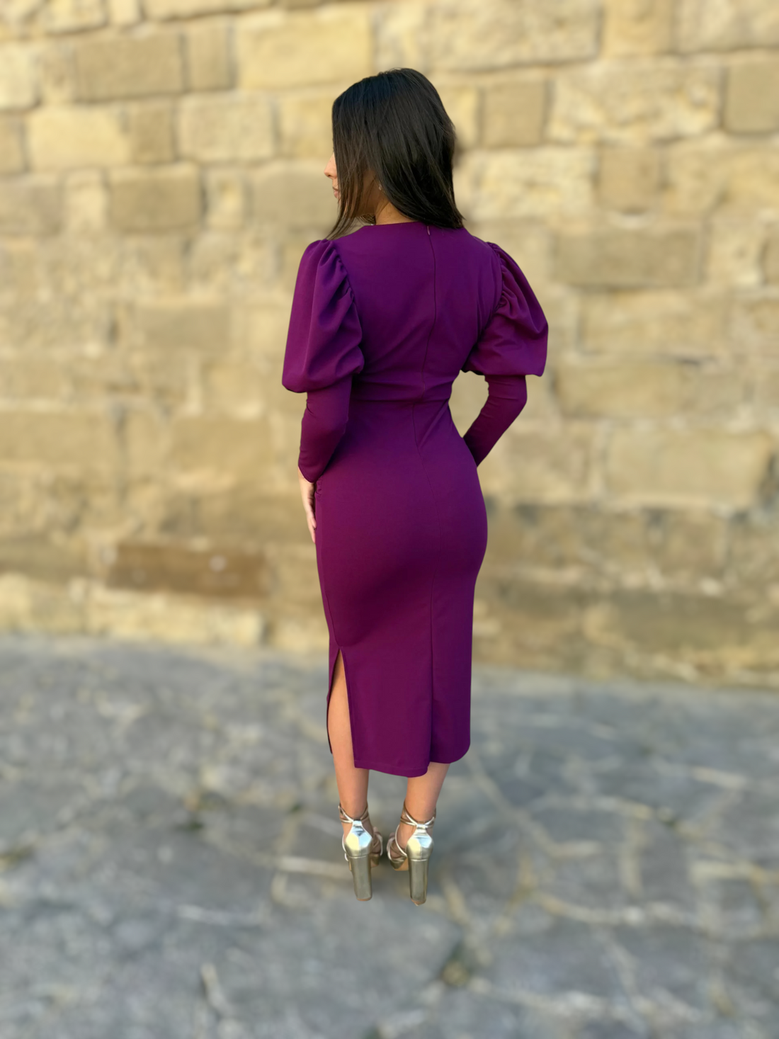 Vestido Laura Buganvilla