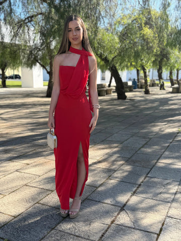 Vestido Lía Rojo