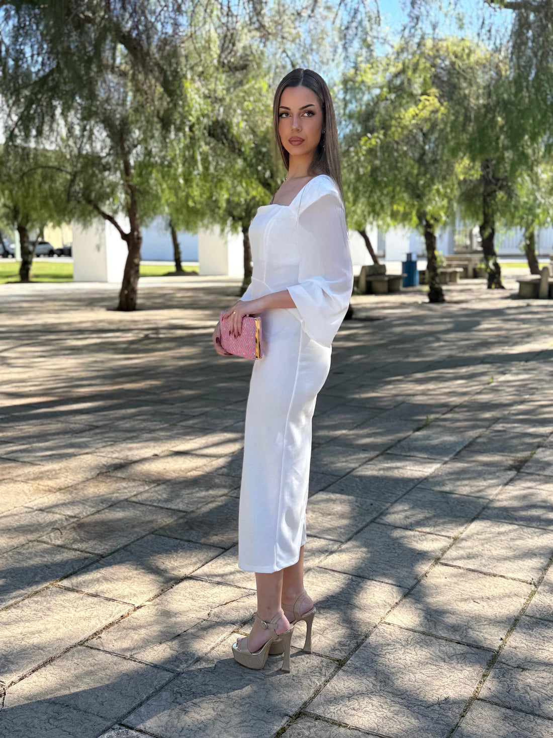 Vestido Romina Blanco