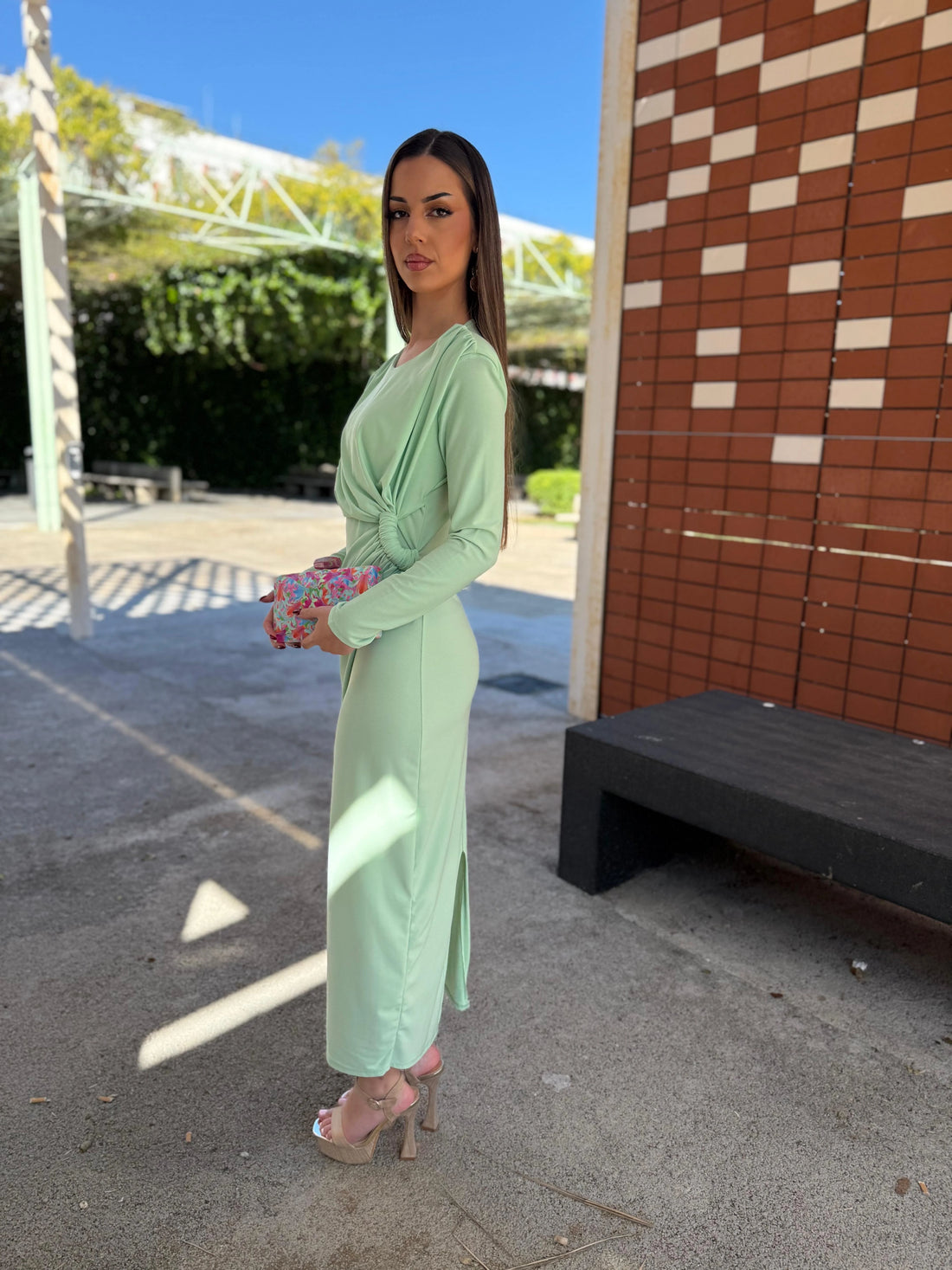 Vestido Chloe Verde Menta